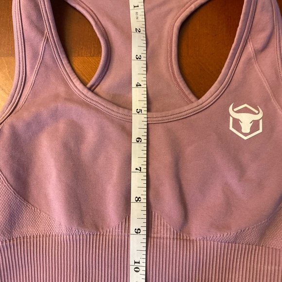 Iron Bull SMALL Sports Bra Dusty Rose - Picture 6 of 6